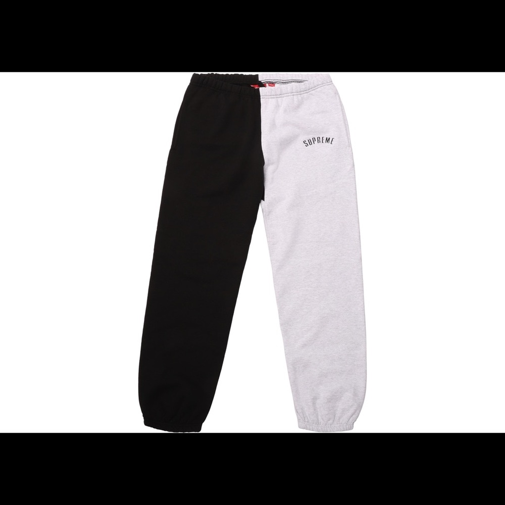 Supreme split sweatpants